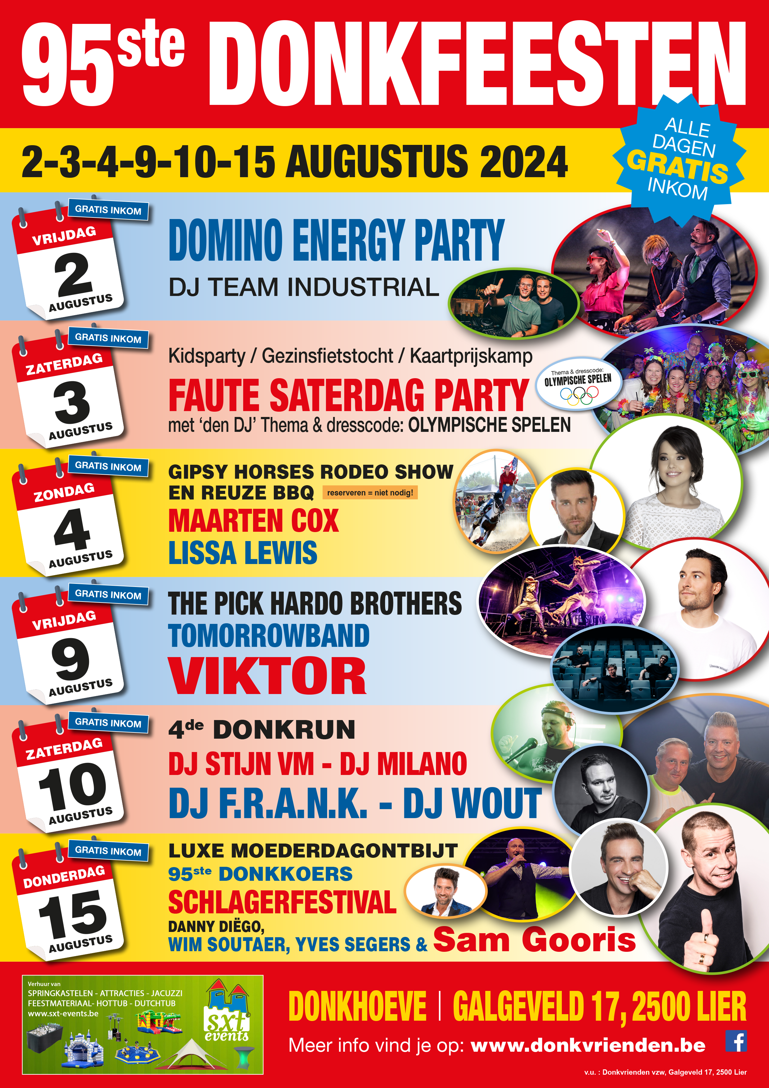 Affiche Donkfeesten 2024 kopie